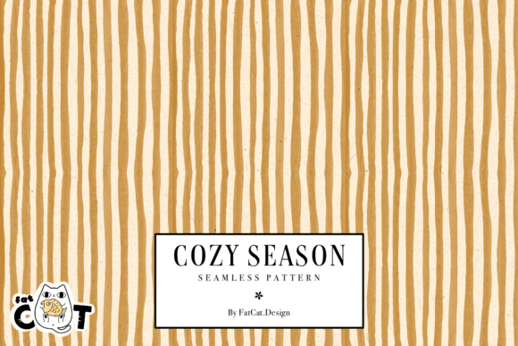 Download Cozy Season Seamless Stripes Pattern - Stripes Collection
