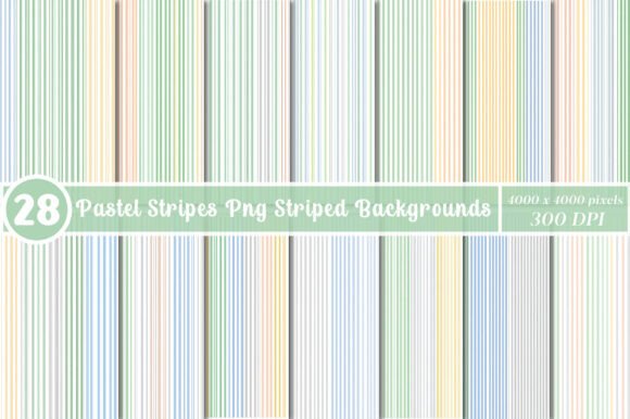 Download Pastel Stripes Png Striped Backgrounds - Stripes Collection