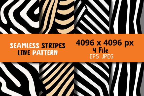 Download Seamless Stripes Line Pattern - Stripes Collection