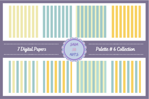 Download Seamless Stripes Pattern Digital Paper - Stripes Collection