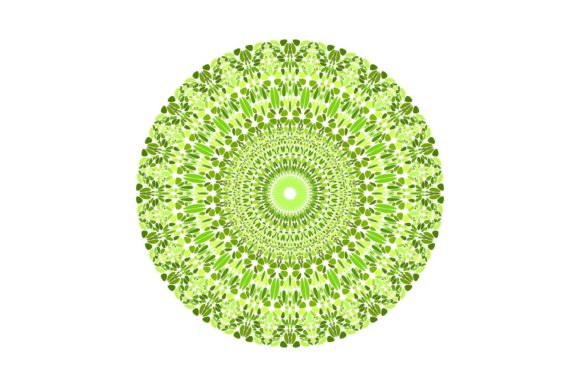 Download Green Floral Ornate Mandala - Premium Bundle
