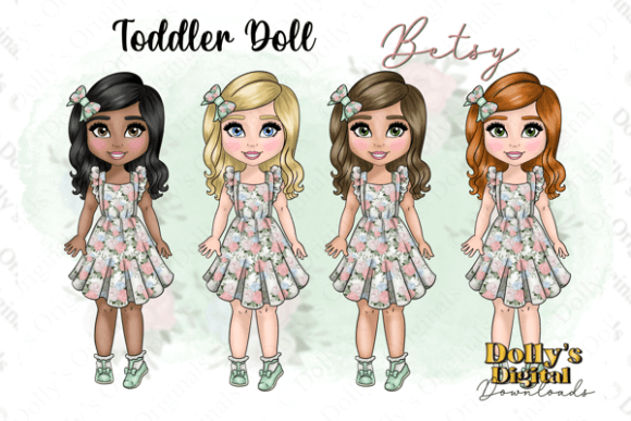 Download Cute Toddler Fashion Doll Betsy PNG - Fashion doll Collection