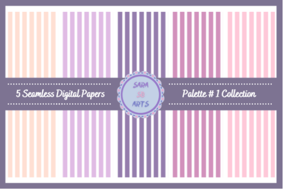 Download Seamless Stripes Pattern Digital Paper - Stripes Collection